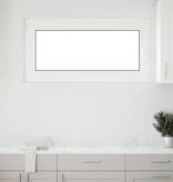 VidaXL Kelderraam RISOR 120x60 cm draaikiep-draai DIN links wit