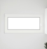 VidaXL Kelderraam RISOR 120x60 cm draaikiep-draai DIN links wit