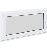 VidaXL Kelderraam RISOR 120x60 cm draaikiep-draai DIN links wit