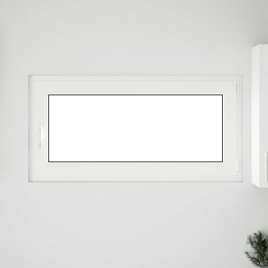 VidaXL Kelderraam RISOR 120x60 cm draaikiep-draai DIN rechts wit