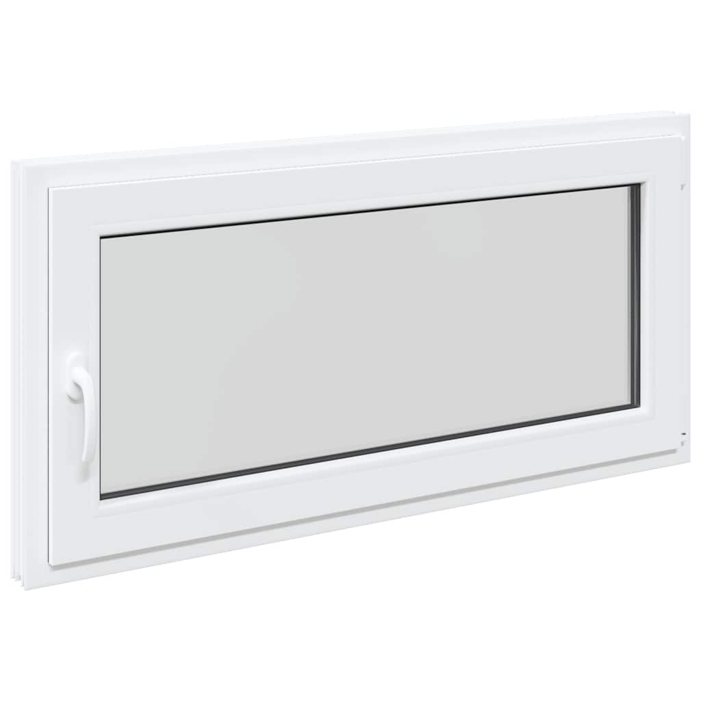 VidaXL Kelderraam RISOR 120x60 cm draaikiep-draai DIN rechts wit