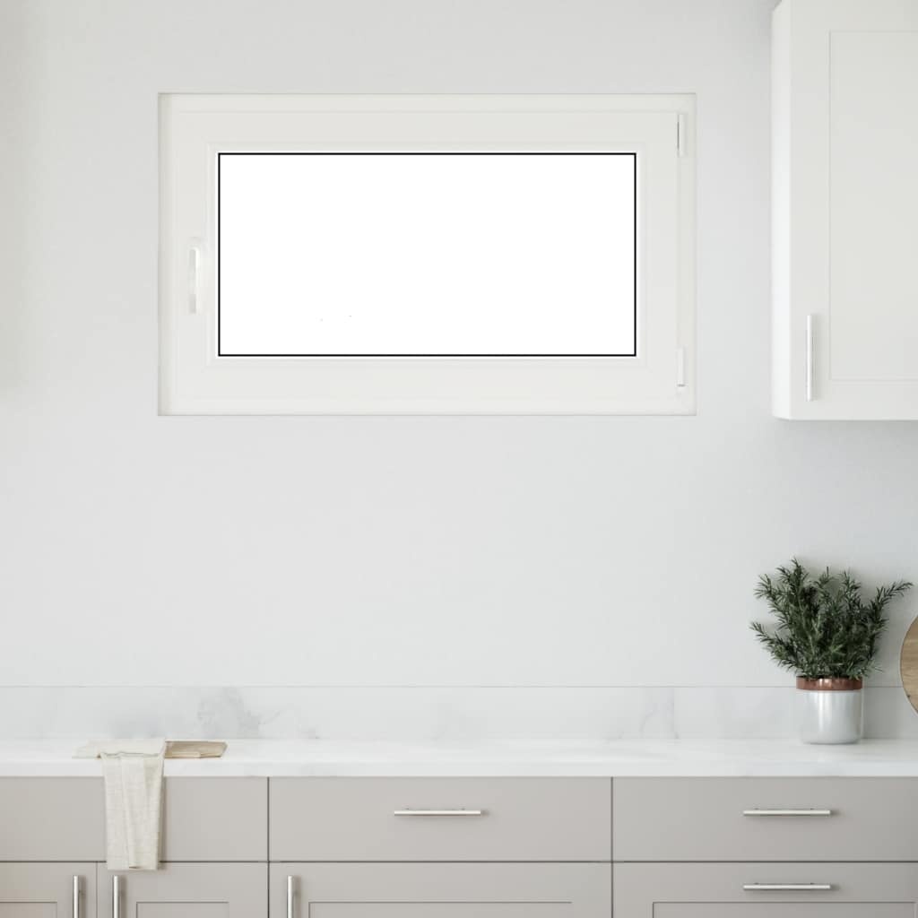 VidaXL Kelderraam "RISOR" 100x60 cm draai-kiep DIN rechts wit