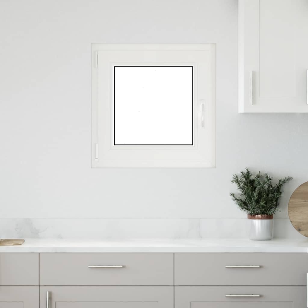 VidaXL Kelderraam "RISOR" 50x50 cm draai-kiep DIN links wit