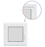 VidaXL Kelderraam "RISOR" 50x50 cm draai-kiep DIN links wit