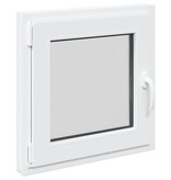 VidaXL Kelderraam "RISOR" 50x50 cm draai-kiep DIN links wit