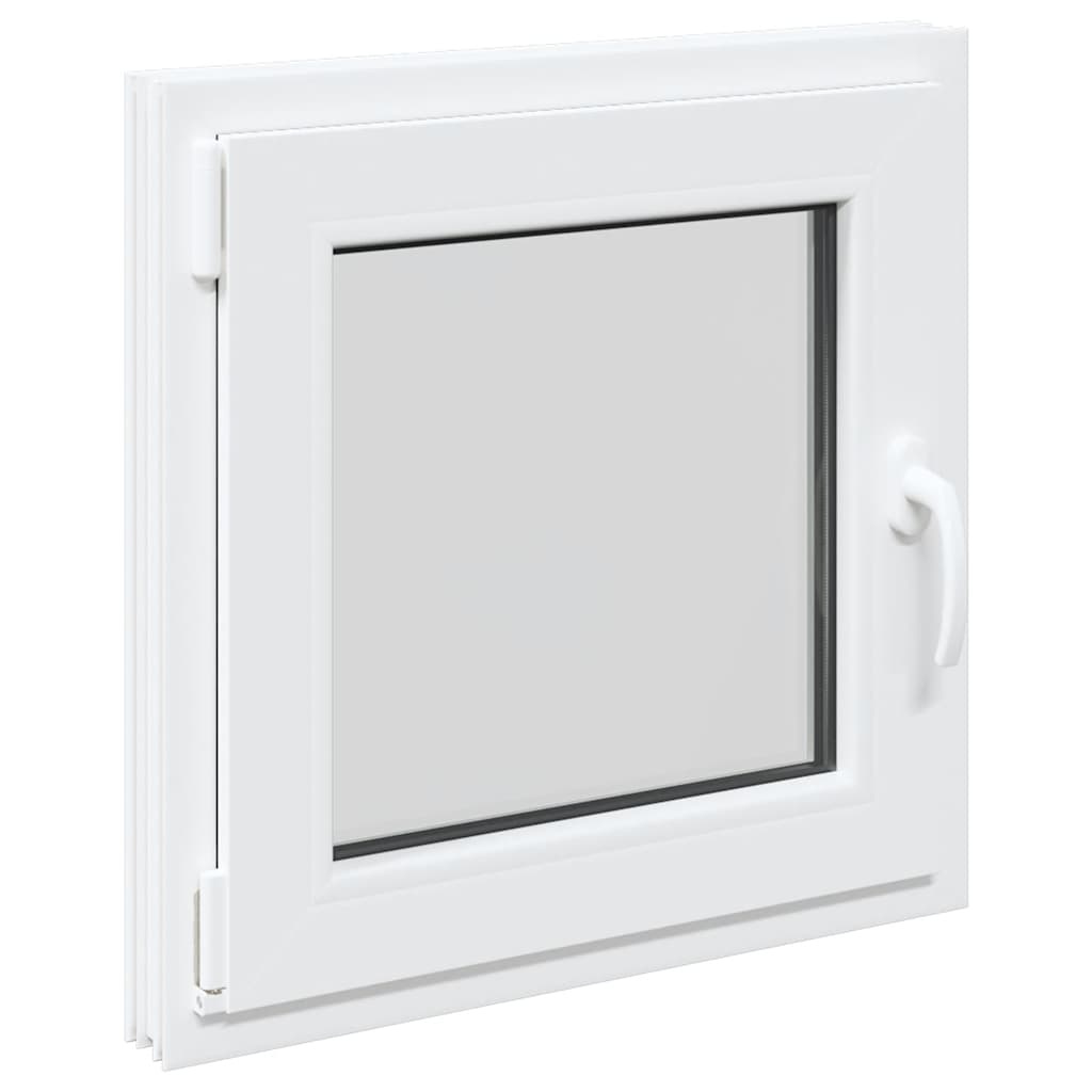 VidaXL Kelderraam "RISOR" 50x50 cm draai-kiep DIN links wit