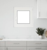 VidaXL Kelderraam "RISOR" 50x50 cm draai-kiep DIN rechts wit
