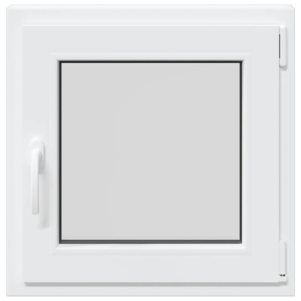 VidaXL Kelderraam "RISOR" 50x50 cm draai-kiep DIN rechts wit