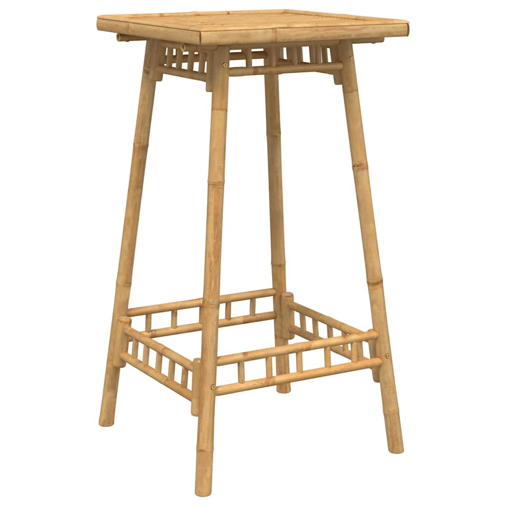 VidaXL Bartafel voor buiten vierkant 55x55x100 cm bamboe