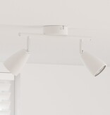 VidaXL Plafondspot 2 Weg Verstelbare Witte GU10