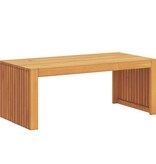 VidaXL Tuin Salontafel 90x45x35 cm Massief Hout Acacia
