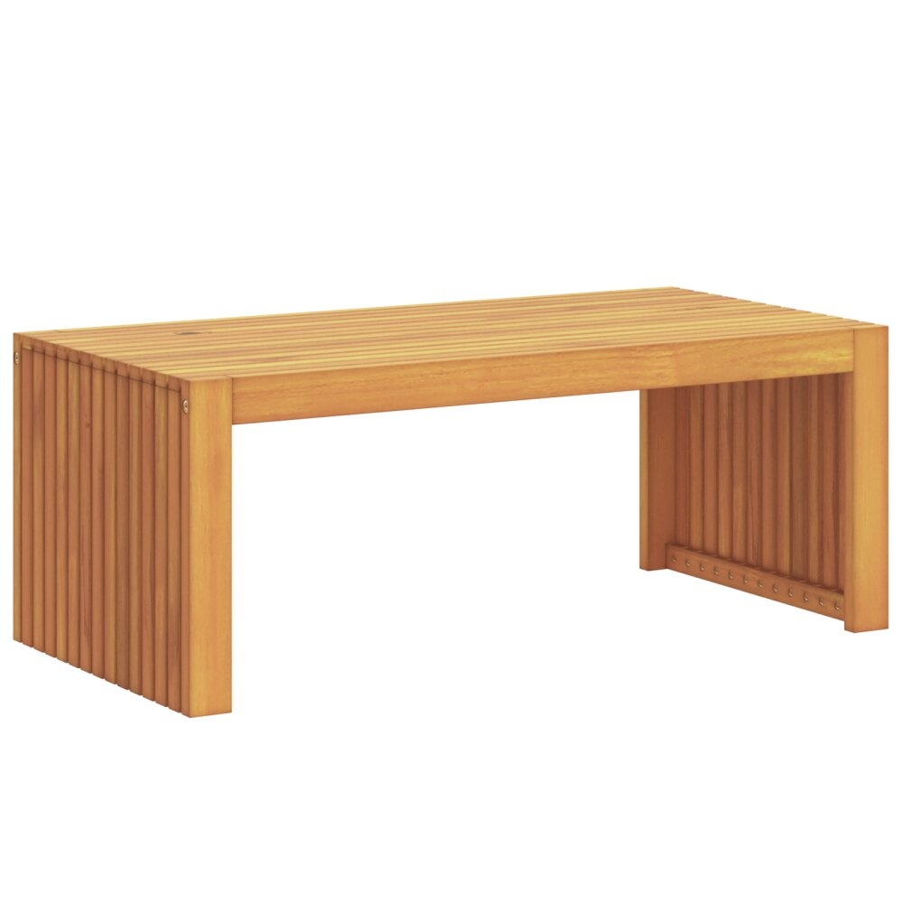 VidaXL Tuin Salontafel 90x45x35 cm Massief Hout Acacia