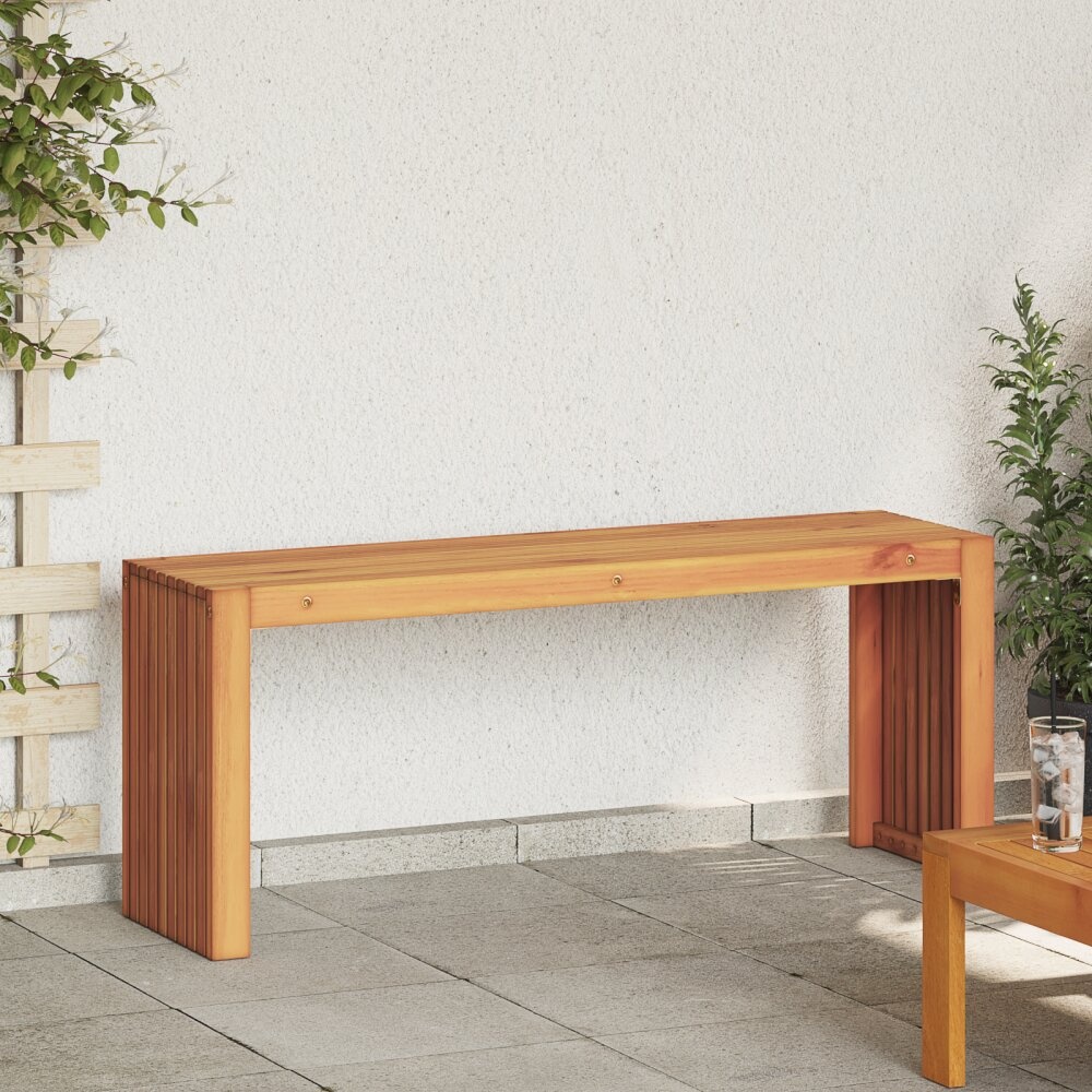 VidaXL Tuinbank lattenontwerp 110x30x45 cm Massief Hout Acacia