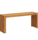 VidaXL Tuinbank lattenontwerp 110x30x45 cm Massief Hout Acacia