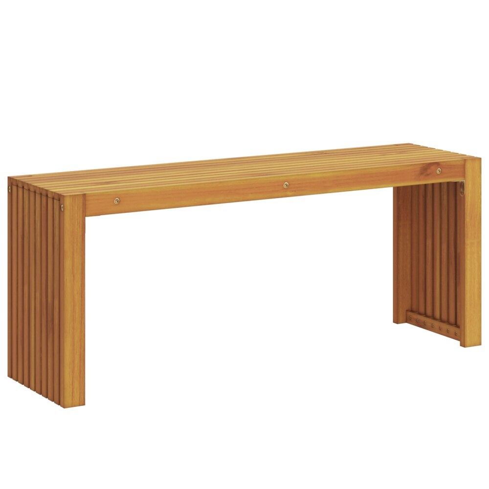 VidaXL Tuinbank lattenontwerp 110x30x45 cm Massief Hout Acacia