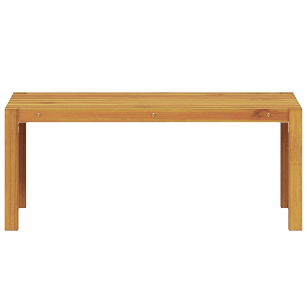 VidaXL Tuinbank lattenontwerp 110x30x45 cm Massief Hout Acacia