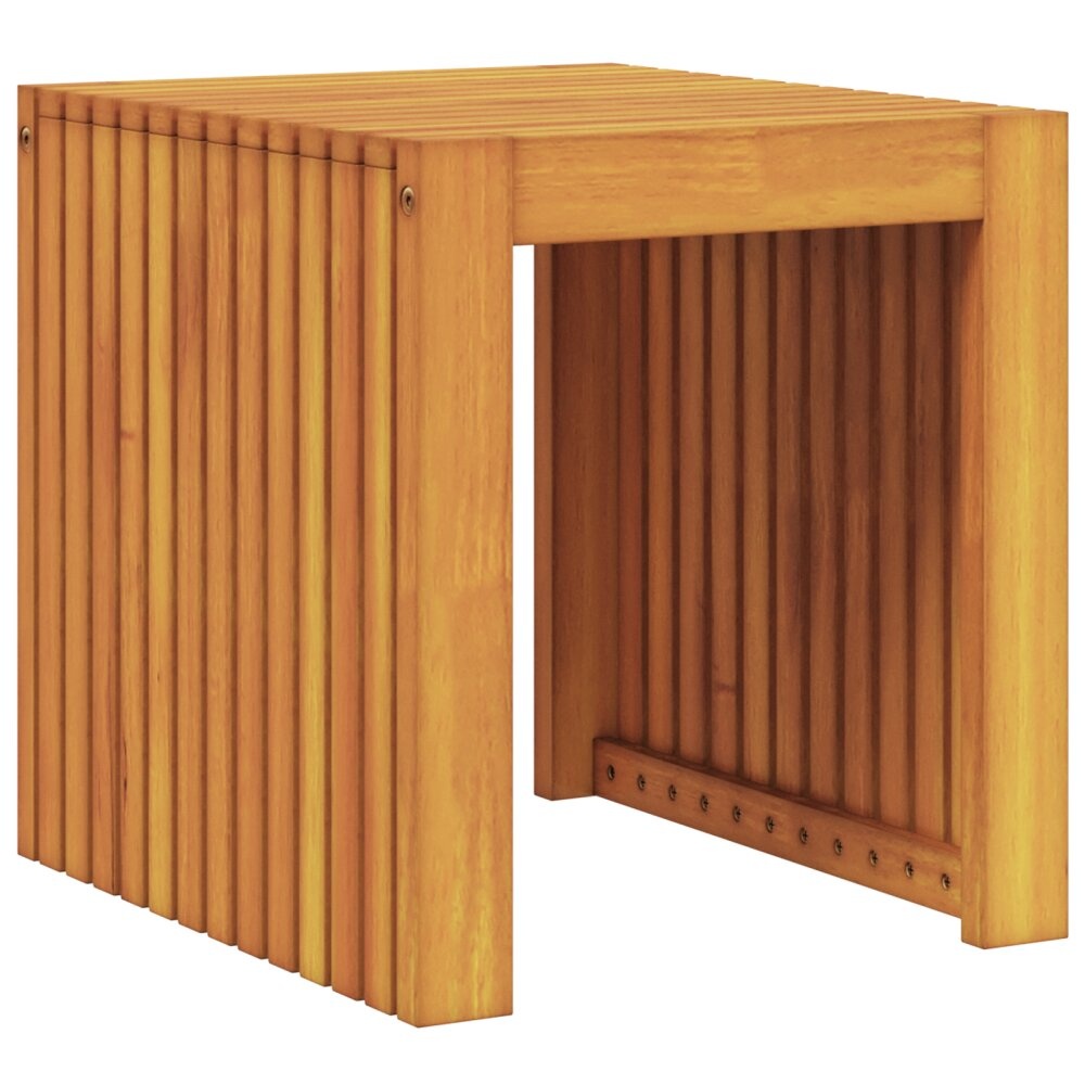 VidaXL Tuintafel 43x36x40 cm Massief Hout Teak