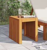 VidaXL Tuintafel 43x36x40 cm Massief Hout Teak