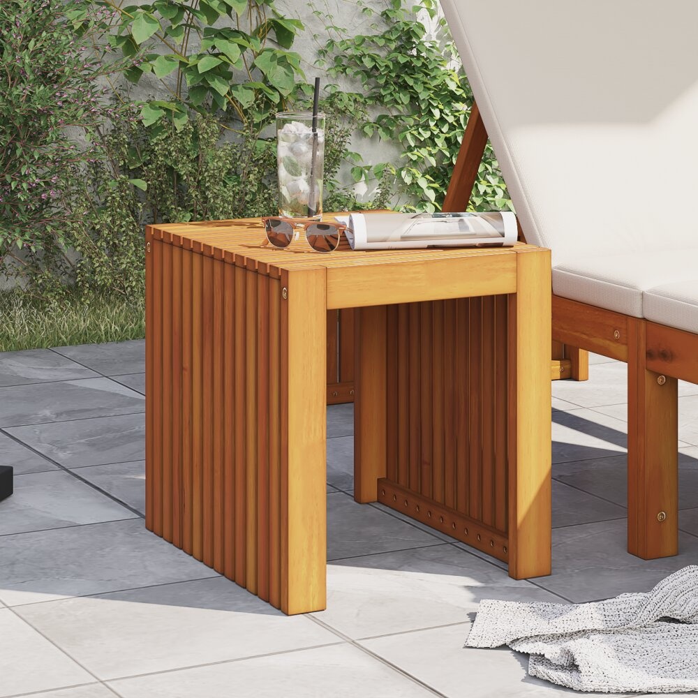 VidaXL Tuintafel 43x36x40 cm Massief Hout Teak