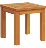 VidaXL Tuin Tafel 35x35x34 cm Massief Hout Acacia
