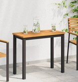 VidaXL Tafelblad 100x50x2,2 cm Rechthoekig Massief Houten Acacia