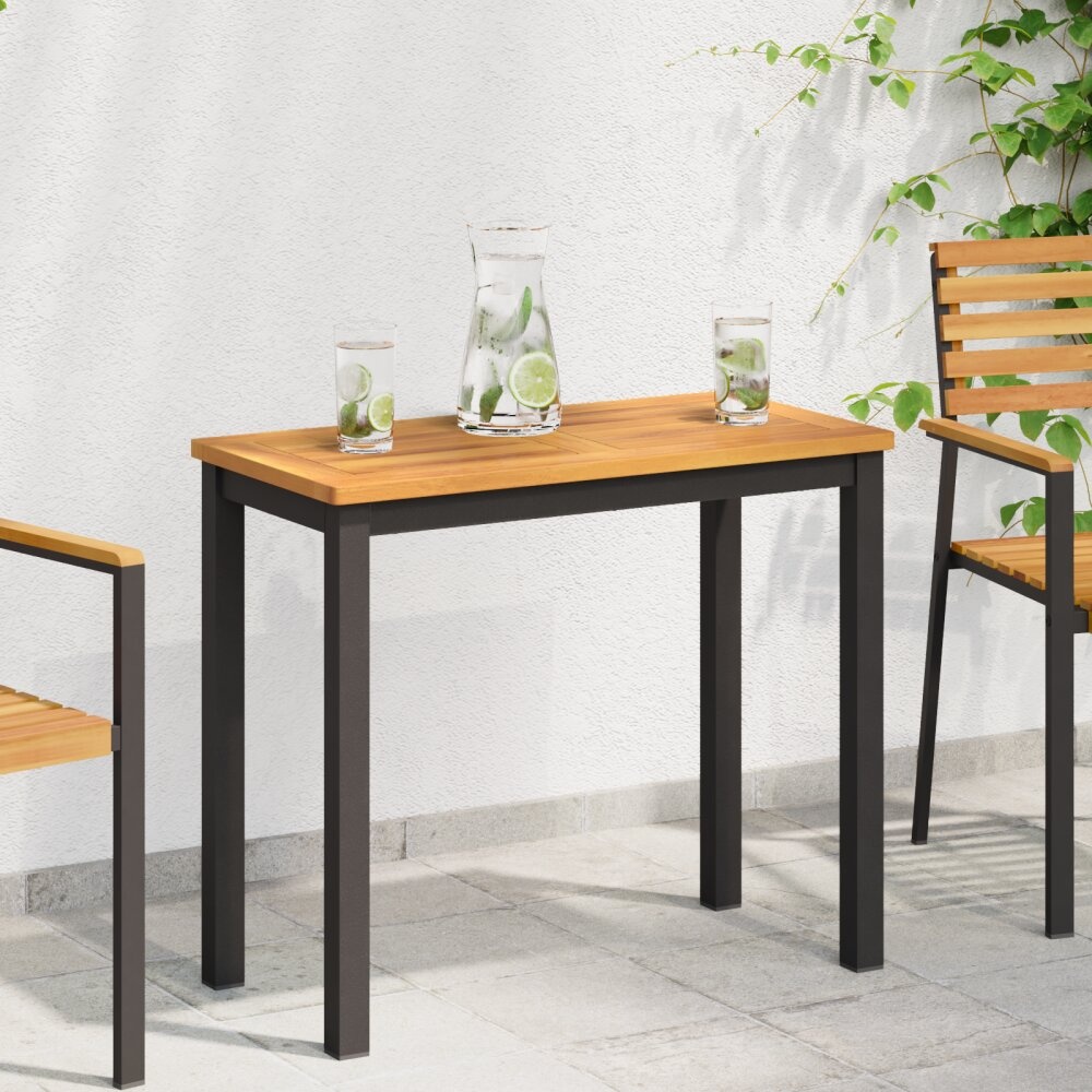 VidaXL Tafelblad 100x50x2,2 cm Rechthoekig Massief Houten Acacia