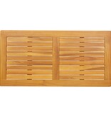 VidaXL Tafelblad 100x50x2,2 cm Rechthoekig Massief Houten Acacia