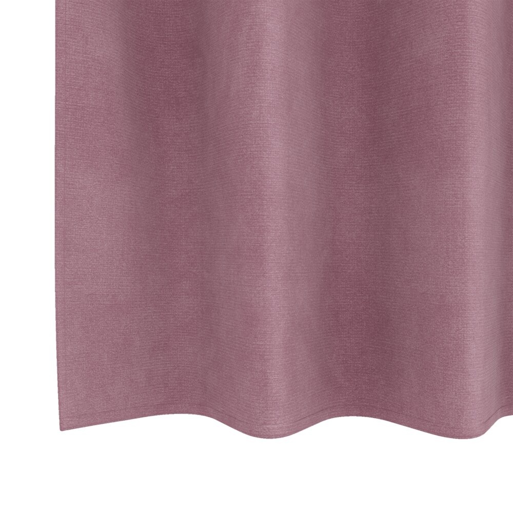 VidaXL Blackout Gordijnen met Oogjes 2 stuks Donkerroze Velvet