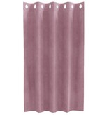 VidaXL Blackout Gordijnen met Oogjes 2 stuks Donkerroze Velours