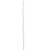 vidaXL Spiraal Plantsteunen 5 stuks 150 cm Staal