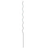 vidaXL Spiraal Plantsteunen 5 stuks 150 cm Staal