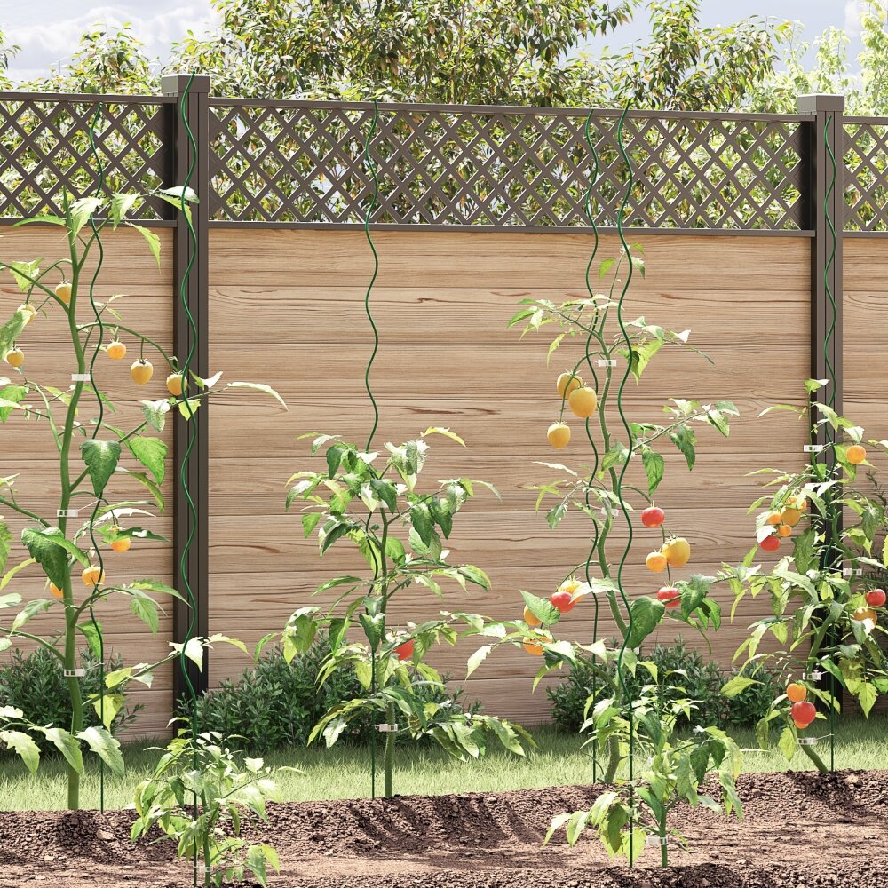 vidaXL Spiraal Plant Steunen 5 stuks 170 cm Staal