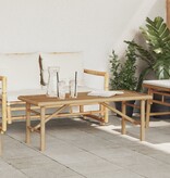 vidaXL Salontafel 110x50x43 cm Bamboe