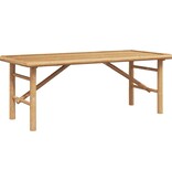 vidaXL Salontafel 110x50x43 cm Bamboe