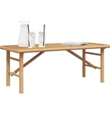 vidaXL Salontafel 110x50x43 cm Bamboe