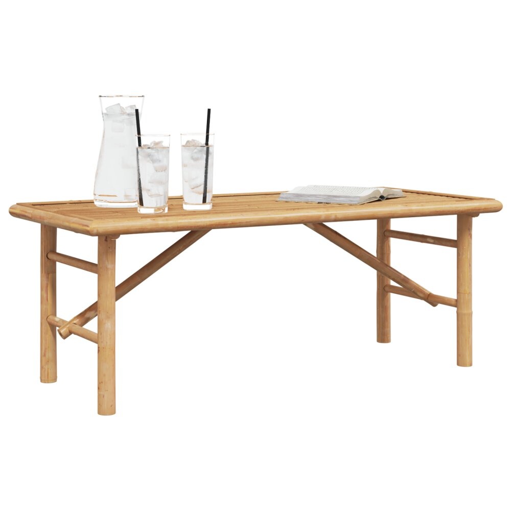 vidaXL Salontafel 110x50x43 cm Bamboe