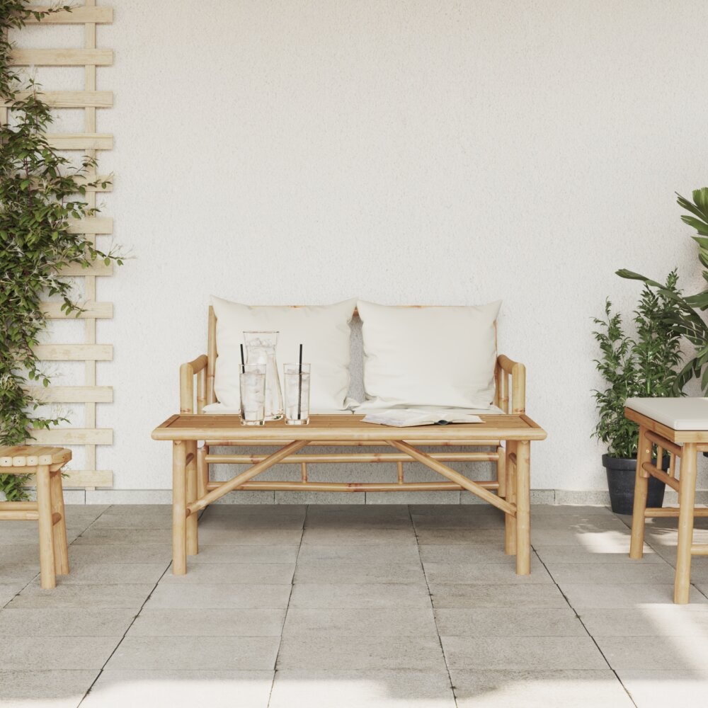 vidaXL Salontafel 110x50x43 cm Bamboe