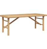 vidaXL Salontafel 110x50x43 cm Bamboe