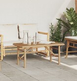 vidaXL Salontafel 90x50x43 cm Bamboe