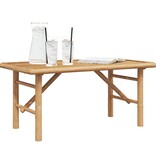 vidaXL Salontafel 90x50x43 cm Bamboe
