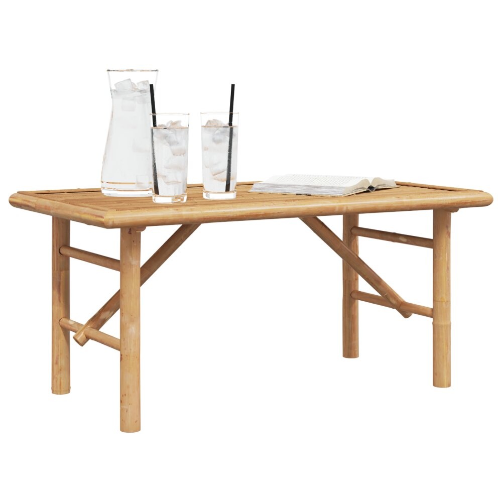 vidaXL Salontafel 90x50x43 cm Bamboe