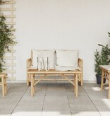 vidaXL Salontafel 90x50x43 cm Bamboe