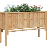 vidaXL Tuin Houten Kweekbed 110x35x70 cm Bamboe