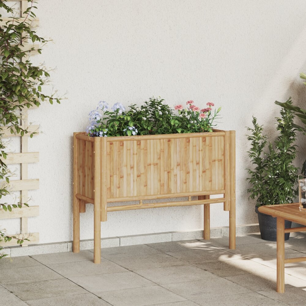vidaXL Tuin verhoogde bed 90x35x70 cm Bamboe