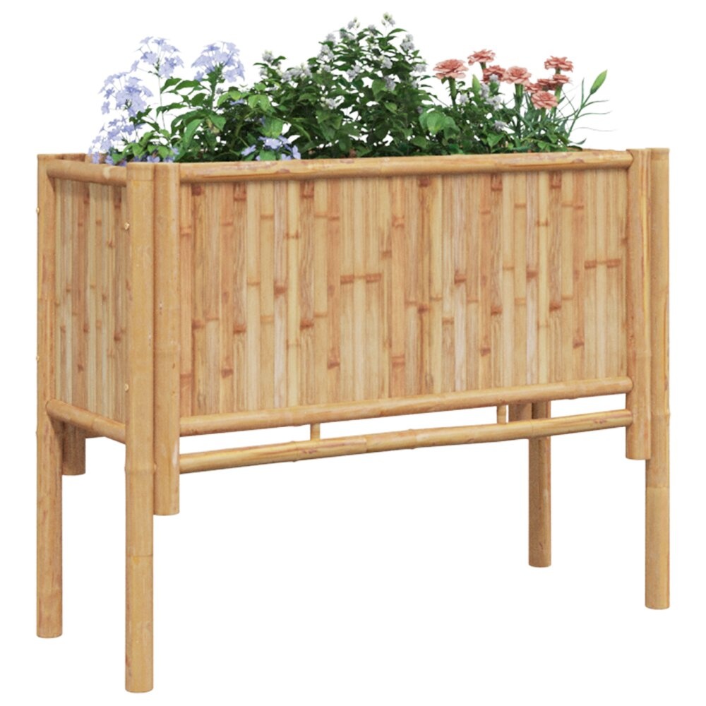 vidaXL Tuin verhoogde bed 90x35x70 cm Bamboe
