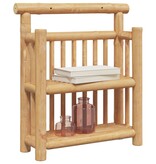 vidaXL Wandplank 2 niveau's 40x13x44 cm Bamboe
