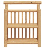 vidaXL Wandplank 2 niveau's 40x13x44 cm Bamboe