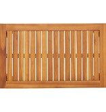 vidaXL 4-delige tuinsofa set met kussens van massief acaciahout