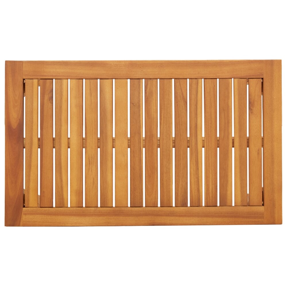 vidaXL 4-delige tuinsofa set met kussens van massief acaciahout