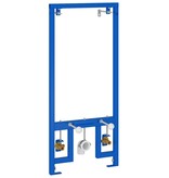 vidaXL Verborgen Montageframe voor Bidet 50x112-136 cm Staal